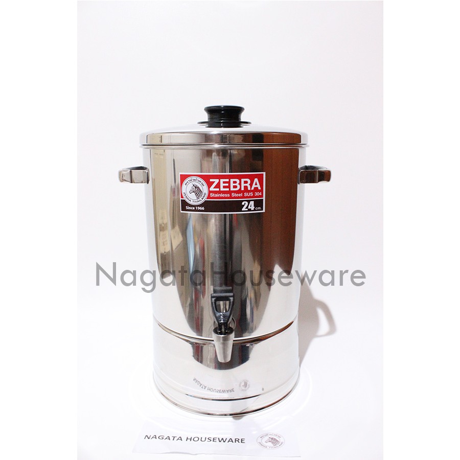 Dispenser Air Minum Stainless / Dispenser Zebra / Dispenser Prasmanan 11.7 Liter Cooler Zebra 114024