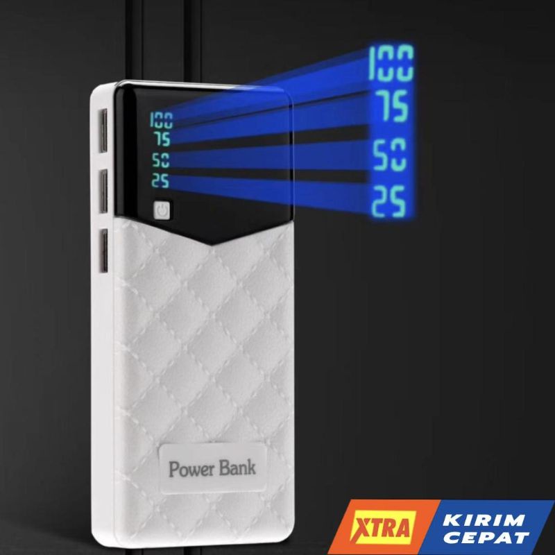 Powerbank Original 7800 Mah 3U + Lampu Senter / Power Bank - FT 021