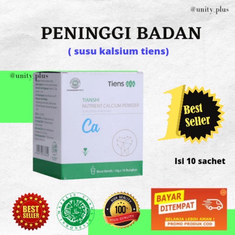 [COD] PENINGGI BADAN TERAMPUH NCP TIENS ( susu kalsium tiens )