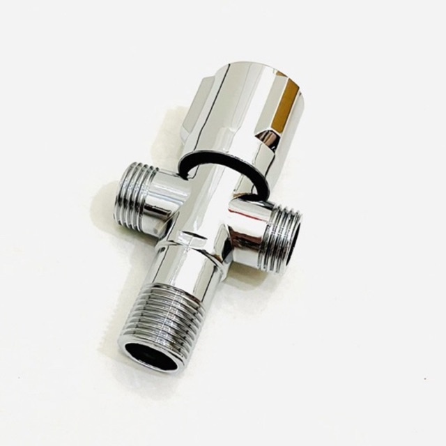 T102 Stop Kran Cabang T 1/2&quot; - Keran Shower Kloset Jet Shower Bidet 1/2 Inch