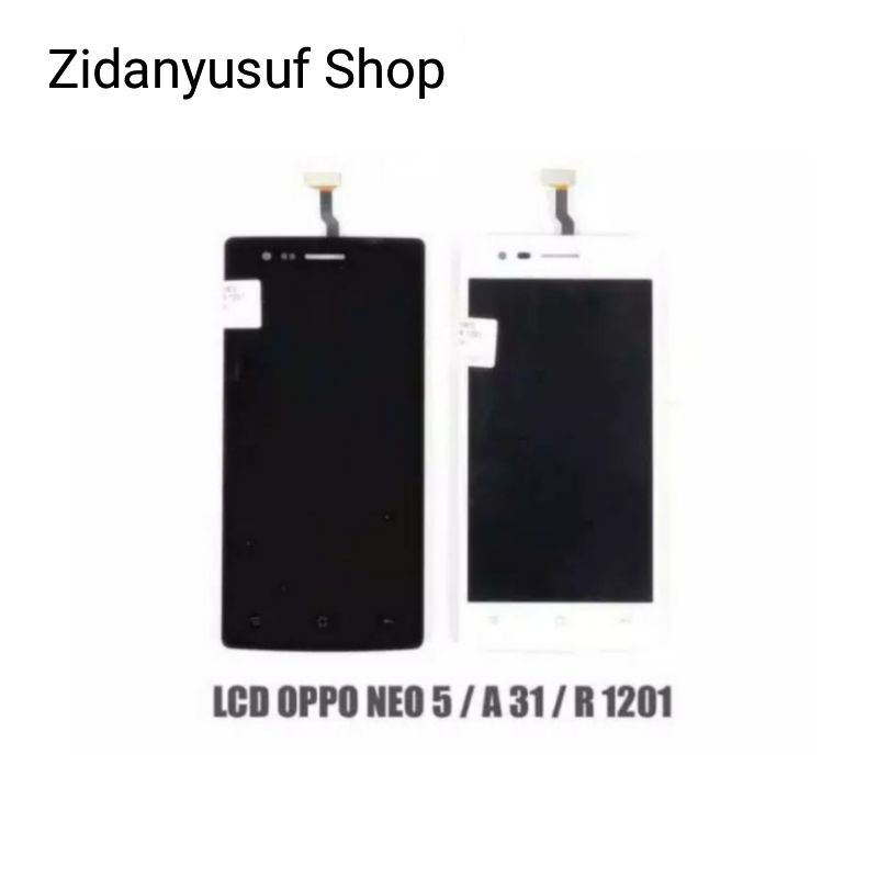 LCD TOUCHSCREEN OPPO R1201 / NEO 5 FULLSET ORIGINAL