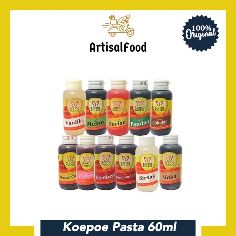 

KOEPOE PASTA 60ml ORI perisa kue essence esen makanan minuman es