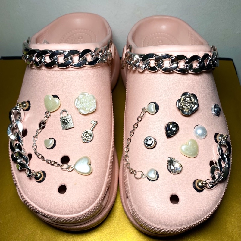 Jibbitz Crocs Charm / Hiasan Tempelan Crocs (Pearly Chain)