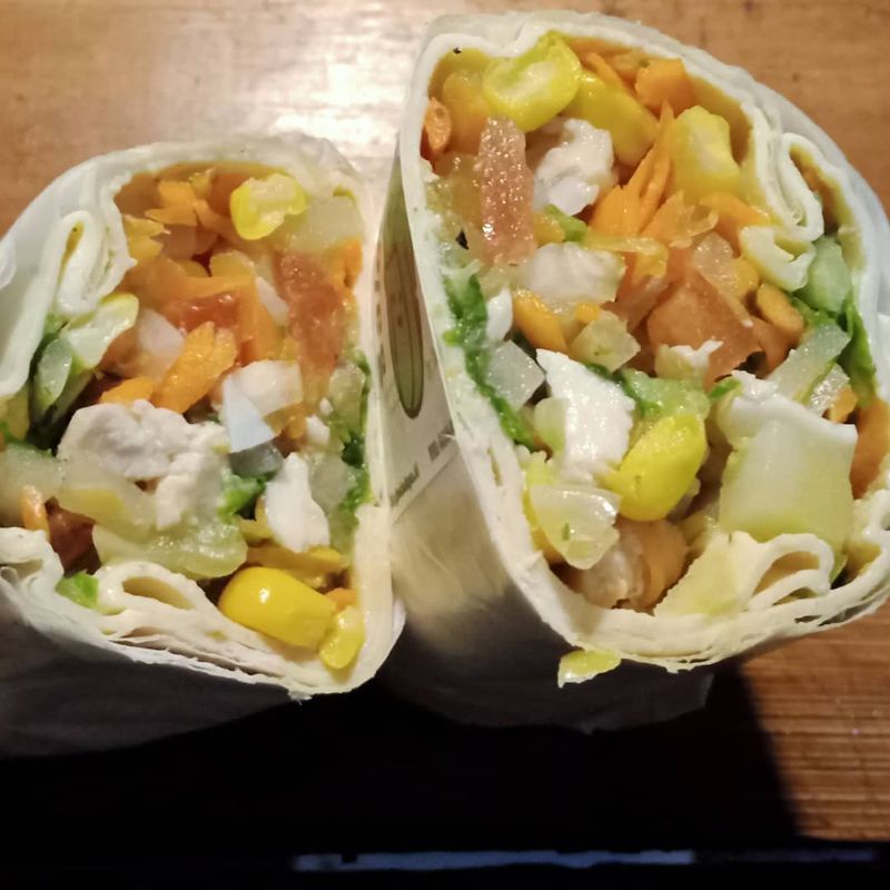 

Salad Wrap/Salad Sayur Kulit Tortilla