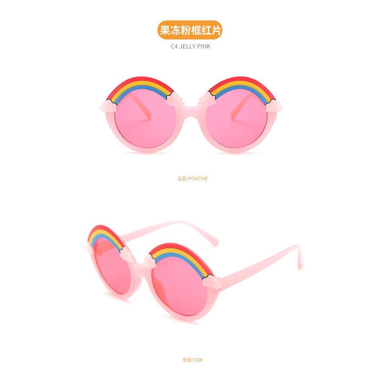 JY KA-88 Kacamata Anak New Trend/Fashion Anak Unisex Terbaru Model Pelangi/Rainbow High Quality Import Style Korea