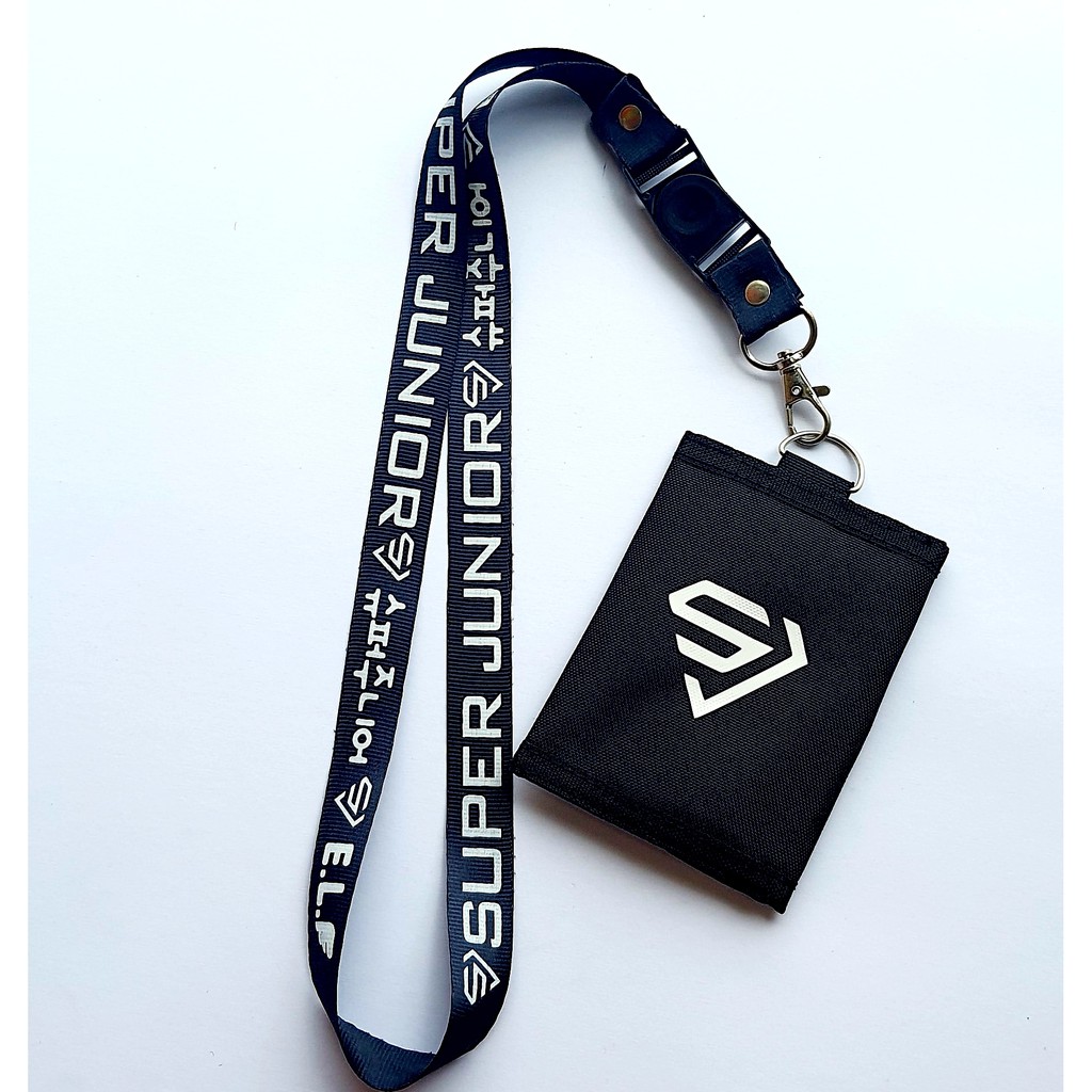 DOMPETSUPER JUNIOR KPOP HANGING WALLET / DOMPET KARTU / DOMPET GANTUNG KOREA