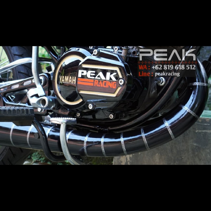 Knalpot Racing Peak Standar Racing Belang Rx King