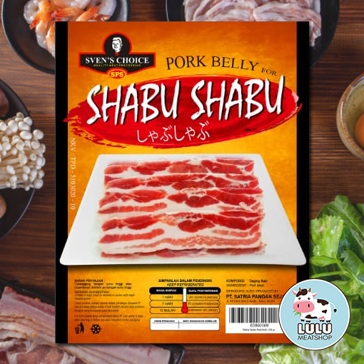 

Pork Belly Shabu-Shabu Premium Meat Sven's Choice