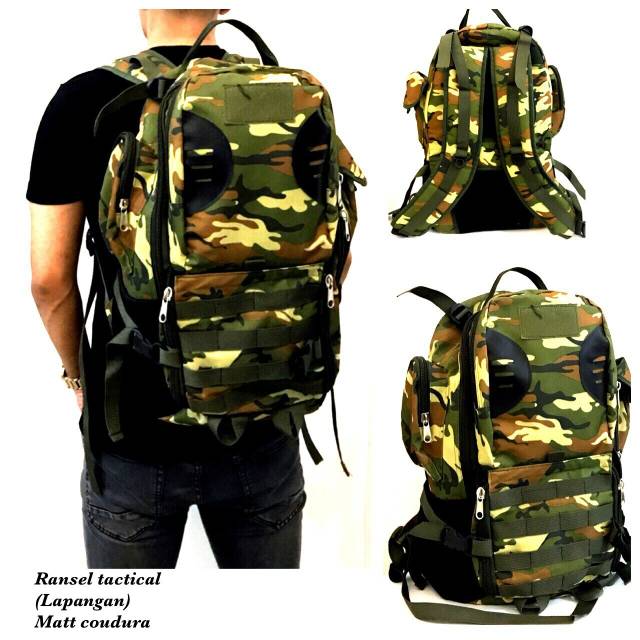 Tas ransel taktikal army pria / tas punggung pria