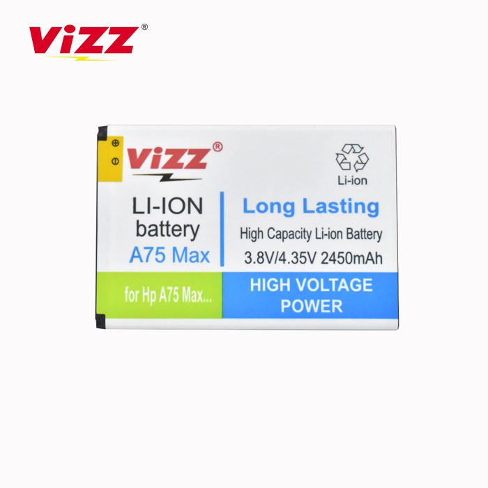 Vizz Baterai Evercoss A75 MAX / U50 Original Batre