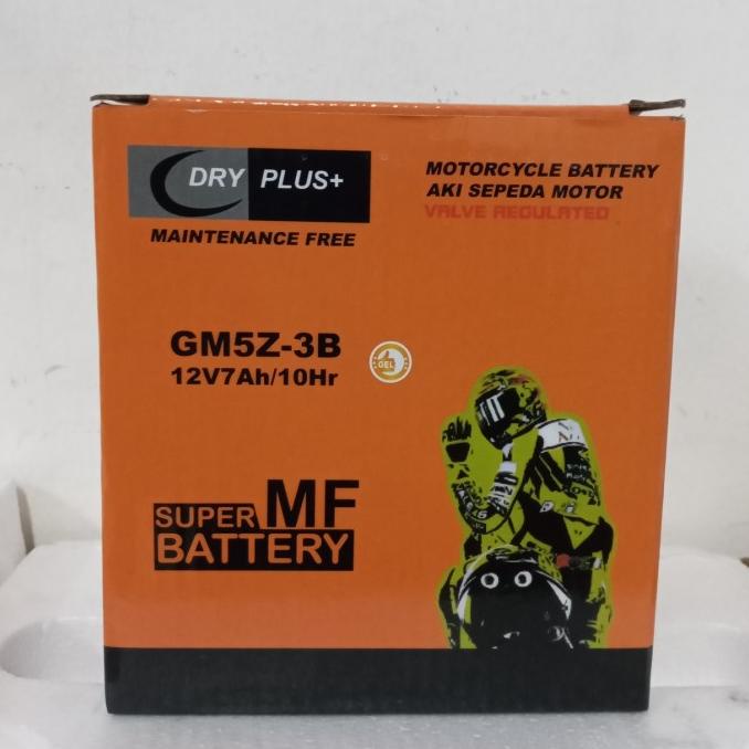 Aki motor GM5Z-3B Aspira Honda Yamaha Suzuki GS Yuasa Motobatt langgengb4 Berkualitas