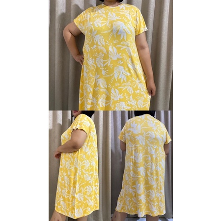 home dress daster jumbo 130cm spandex super nyaman