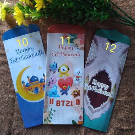 

AMPLOP LEBARAN MOTIF 10-12