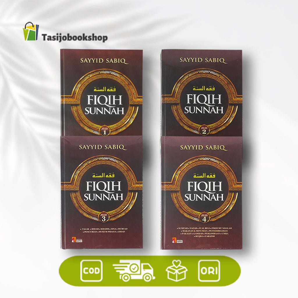 Buku Agama Islam : Fiqih Sunnah Sayyid Sabiq Jilid 1-4