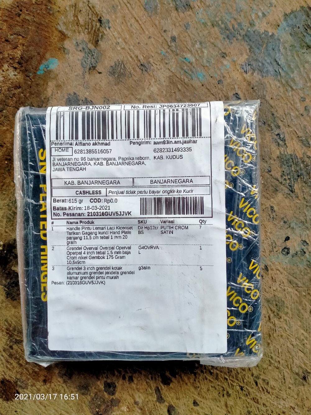 Grendel Overval Overpal Operval Operpal 4 Inch Tebal 1,5 Mm Baja Crom Nikel Gembok 175 Gram 10,5x9cm