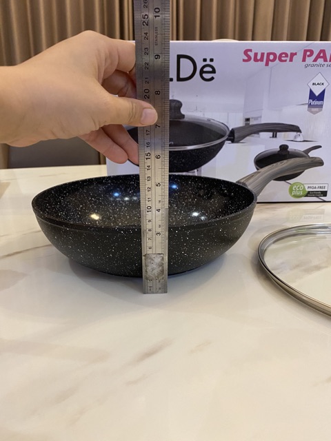 Super PAN BOLDe Wok 28 plus Penutup KACA