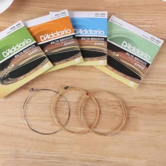 Senar gitar d'addario akustik string/ Senar Gitar Akustik String d'addario EZ890 EZ900 EZ910 EZ920