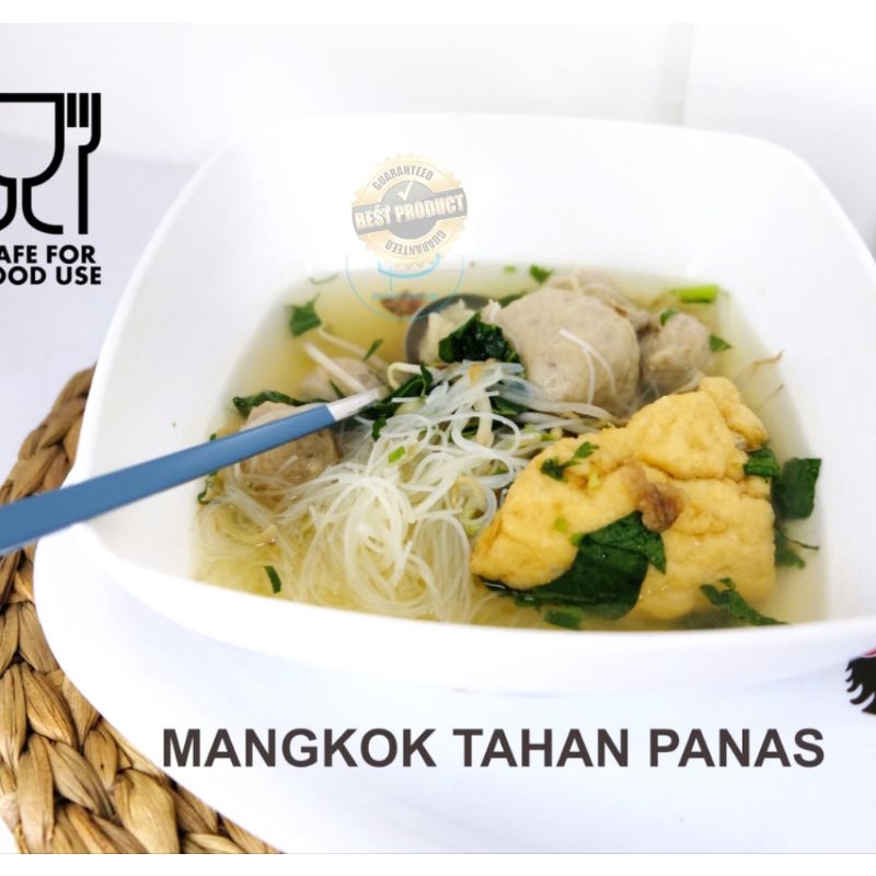 LOVE STORY Mangkok Plastik Unik Murah Mangkok Canayam Trapesium Mangkok Bentuk Kotak Untuk Wadah Bakso Mie Ayam