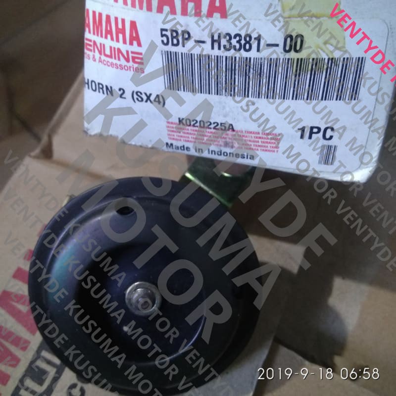 (100% Quality ) horn 12V Scorpio .5BP-H3381-00 Mantap bos