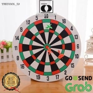 BAROKAH GAMIS Dart Game Karpet Dance Dart Board Papan Set Dartboard Dartgame