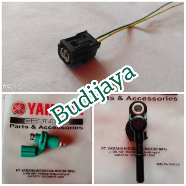 Injektor racing yamaha mio j-xride-xeon rc-fino 125  hole 6 lubang 6 original