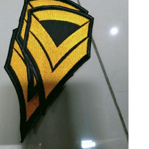 ➺ chevron taruna perhubungan bordir jahit PDL sepasang ✫