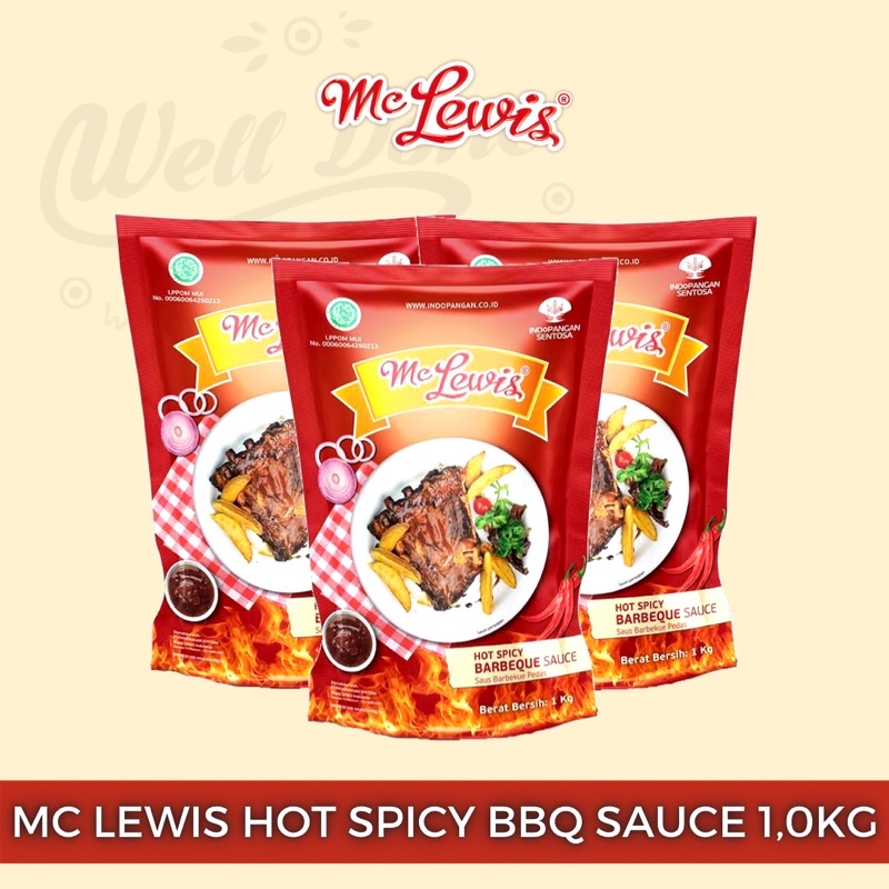 

Mc Lewis Hot & Spicy BBQ Sauce 1kg