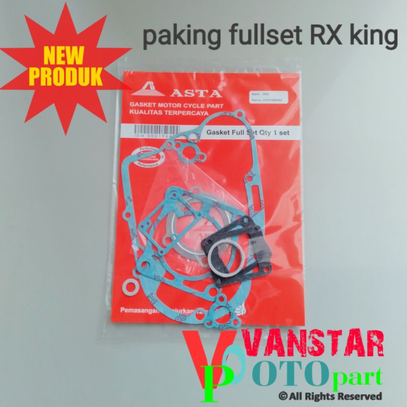 paking packing perpak RX king fullset