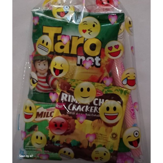 

Souvenir ulang tahun / Snack bingkisan