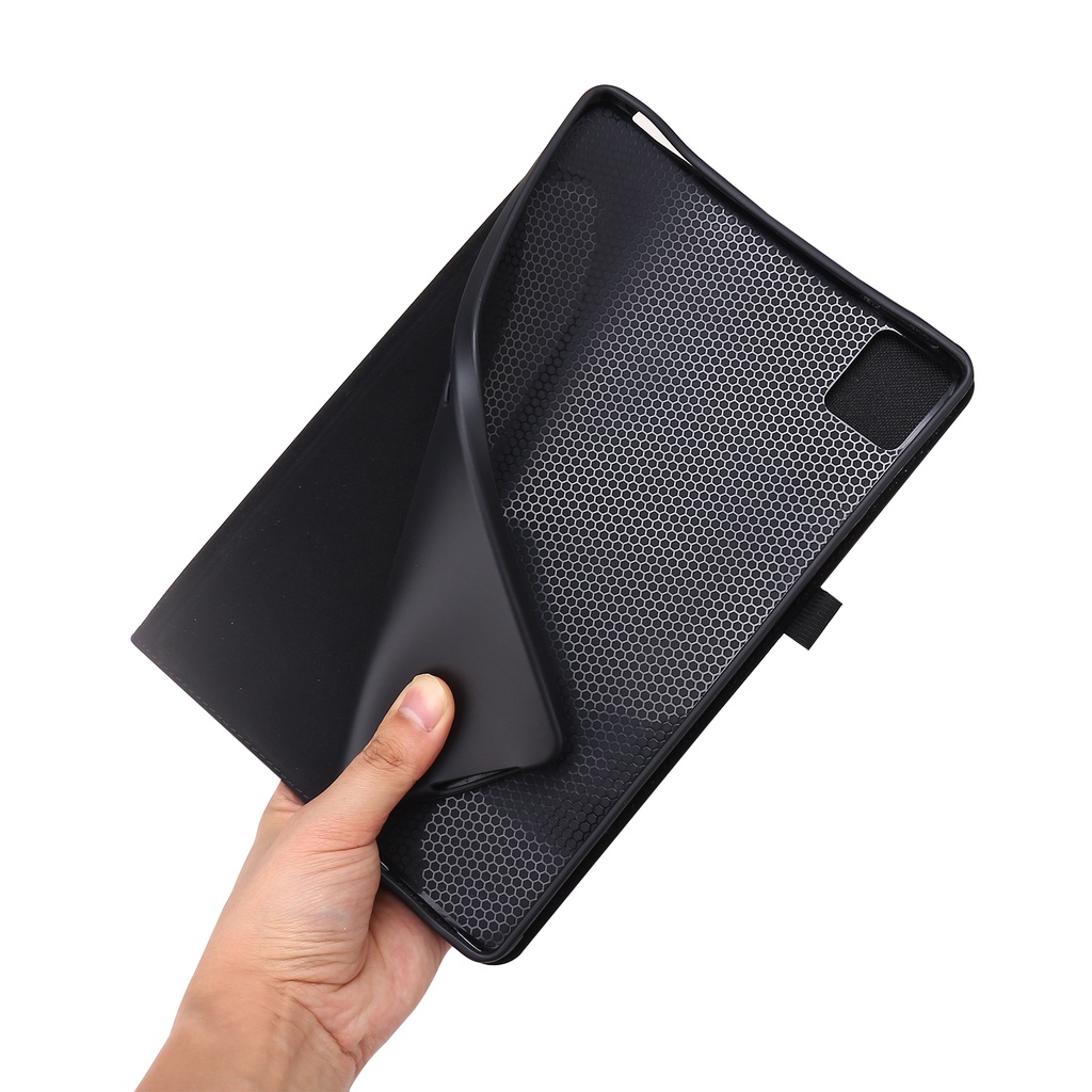 Flip Case Dompet Kulit Tekstur Anyaman Holder Kartu Untuk Realme Pad X 10.95 &quot;2022 RMP2107 RMP2108 5G