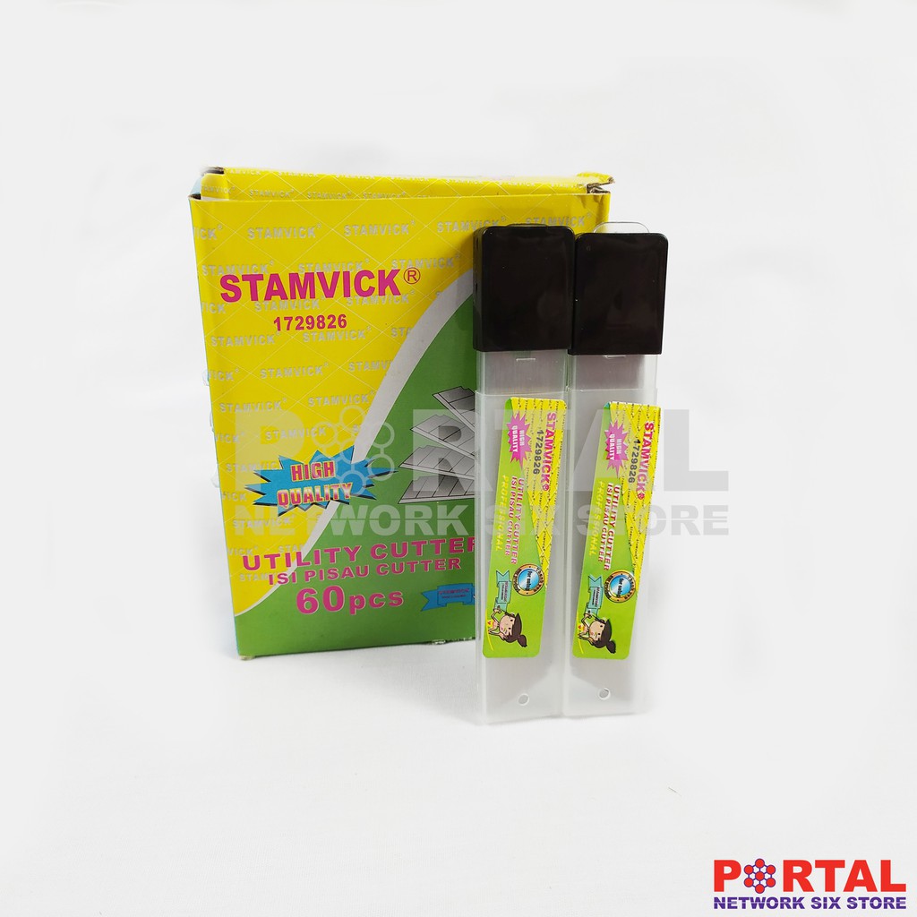 

Isi Ulang Refil Mata Pisau Potong Cutter- Cuter Kater STAMVICK