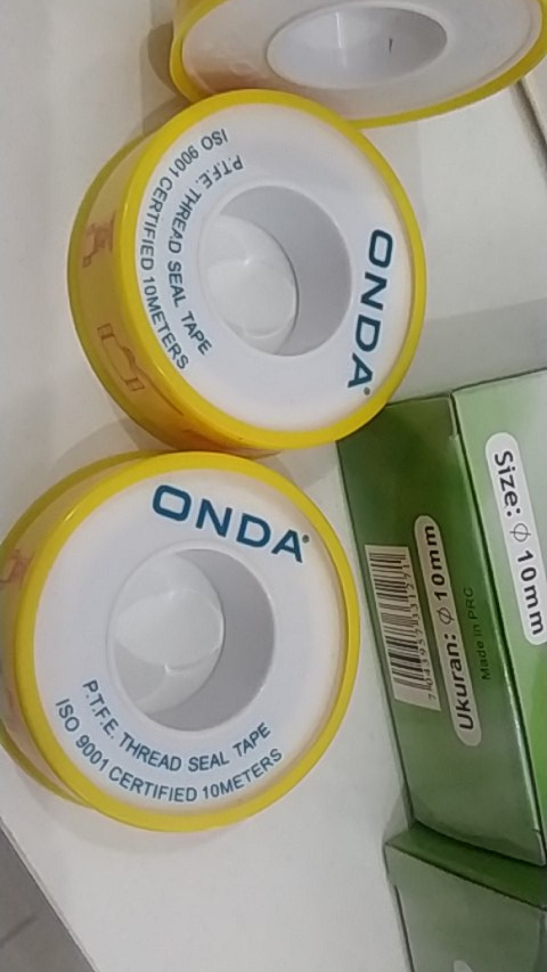 Seal Tape Sealtape / Seltip Draf Selotip Keran Air Onda 10 M Meter 10m