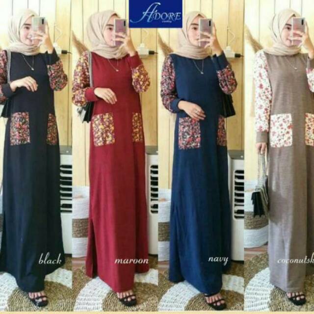 GAMIS IMPORT TERBARU LYCRA KNIT