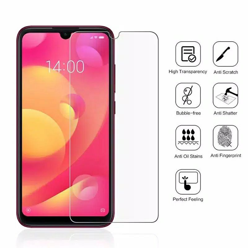 Tempered Glass Bening OPPO REALME C11 Full Glue Screen Guard Protector