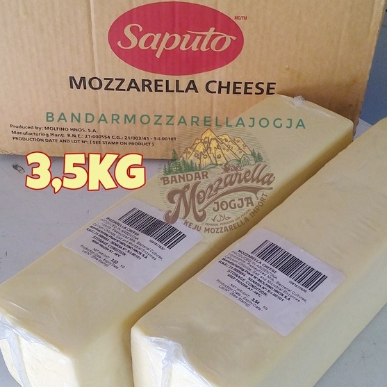 

Saputo mozarella 3,5Kg Mozzarella Corndog