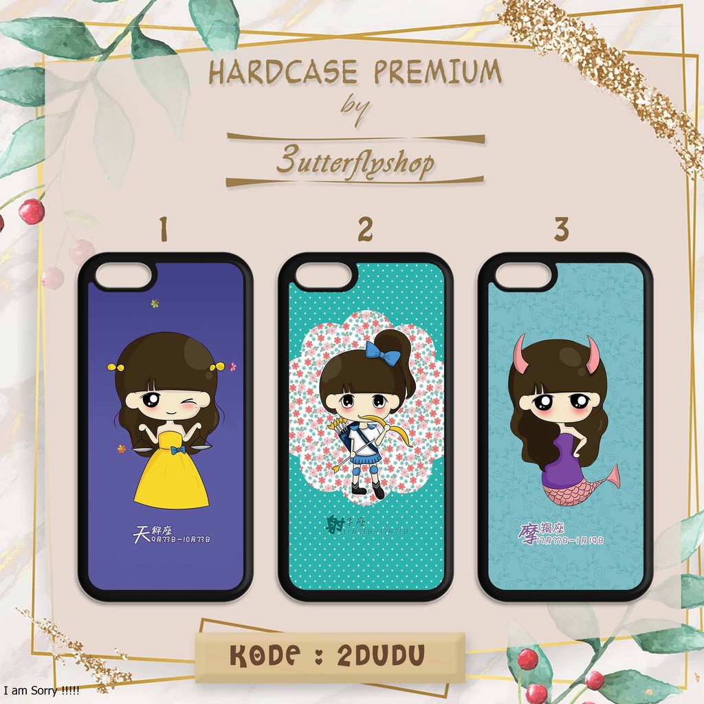 [HARDCASE] Animasi Beauty girl casing case Oppo Vivo Realme Redmi Xiaomi Samsung Iphone