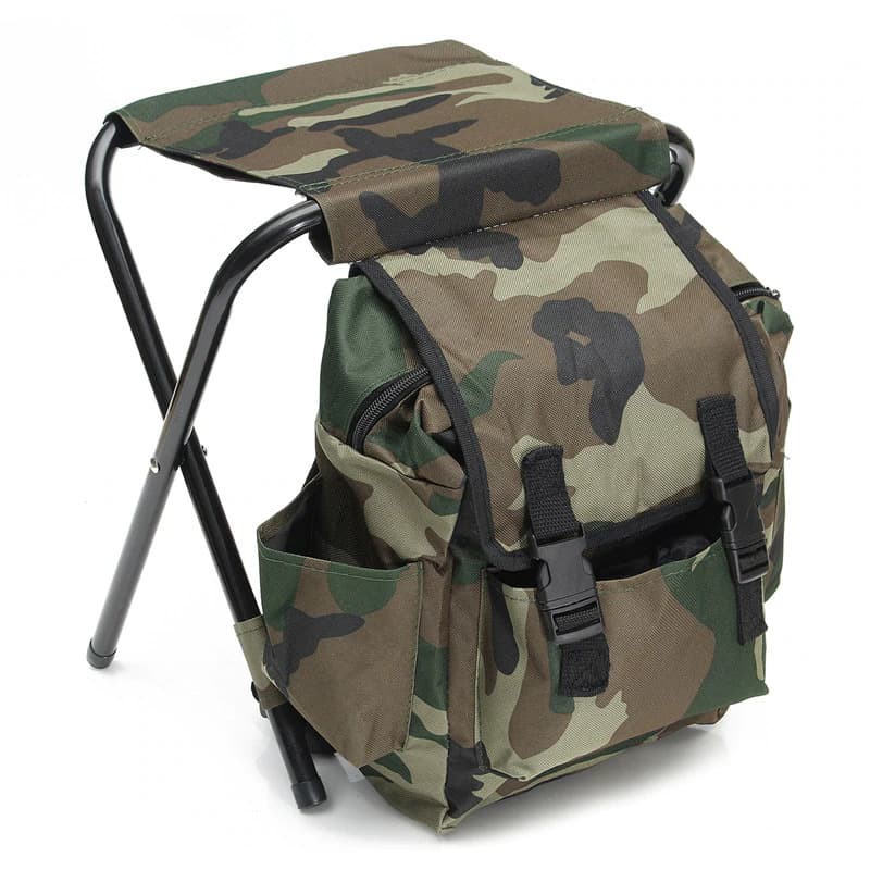 Limited! TAS RANSEL PRIA MK13 / TAS RANSEL KURSI LIPAT MULTIFUNGSI OUTDOOR