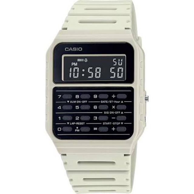 

CASIO VINTAGE CA-53WF CA53WF-7 CALCULATOR OGIRINAL GARANSI RESMI GAP 1TH