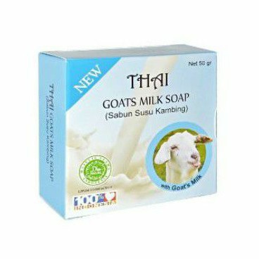 Thai Bar Soap 50gr-Rice Milk/Goats Milk/Papaya Brightening