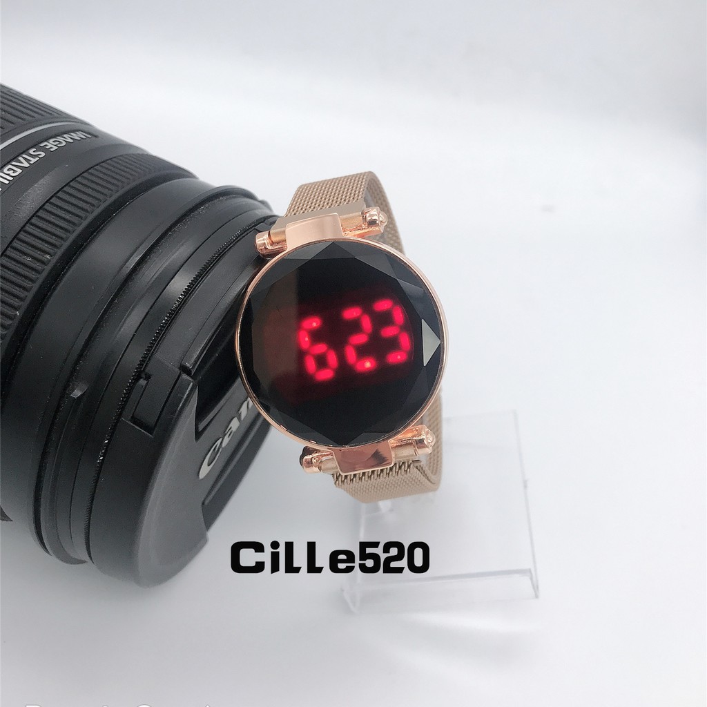 [✅COD] JAM TANGAN WANITA TERBARU JAM MAGNET RANTAI JAM TANGAN DIGITAL IMPORT JAM HARGA MURAH-Warna Random