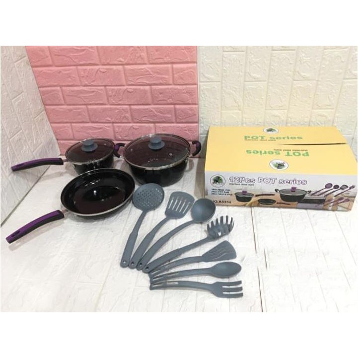 COOKWARE  SET 12PCS POT SERIES