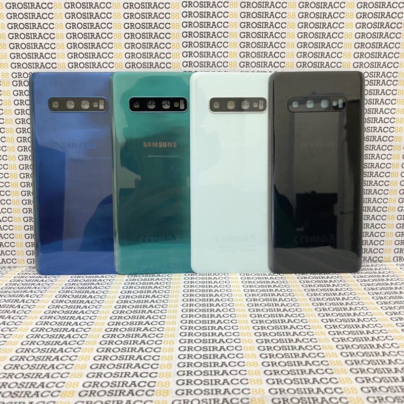 BACKDOOR BACKCOVER CASING TUTUP BELAKANG SAMSUNG GALAXY S10 PLUS G975 ORIGINAL