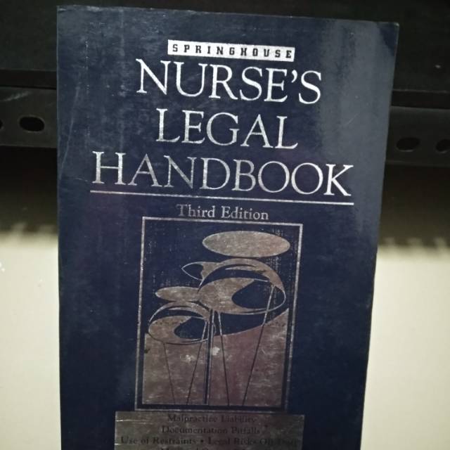 

Nurse's Legal Handbook