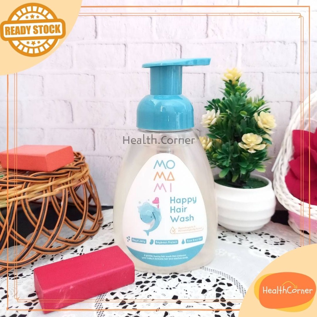 Momami Baby Happy Hair Wash 250ML - Shampoo &amp; Sabun Bayi
