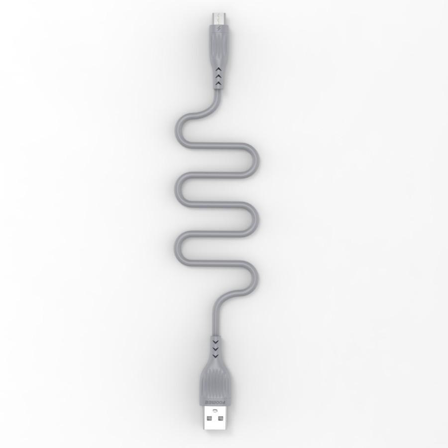 Kabel Data Micro USB Fast Charging FOOMEE NA12 - ISI 30 - 100 cm