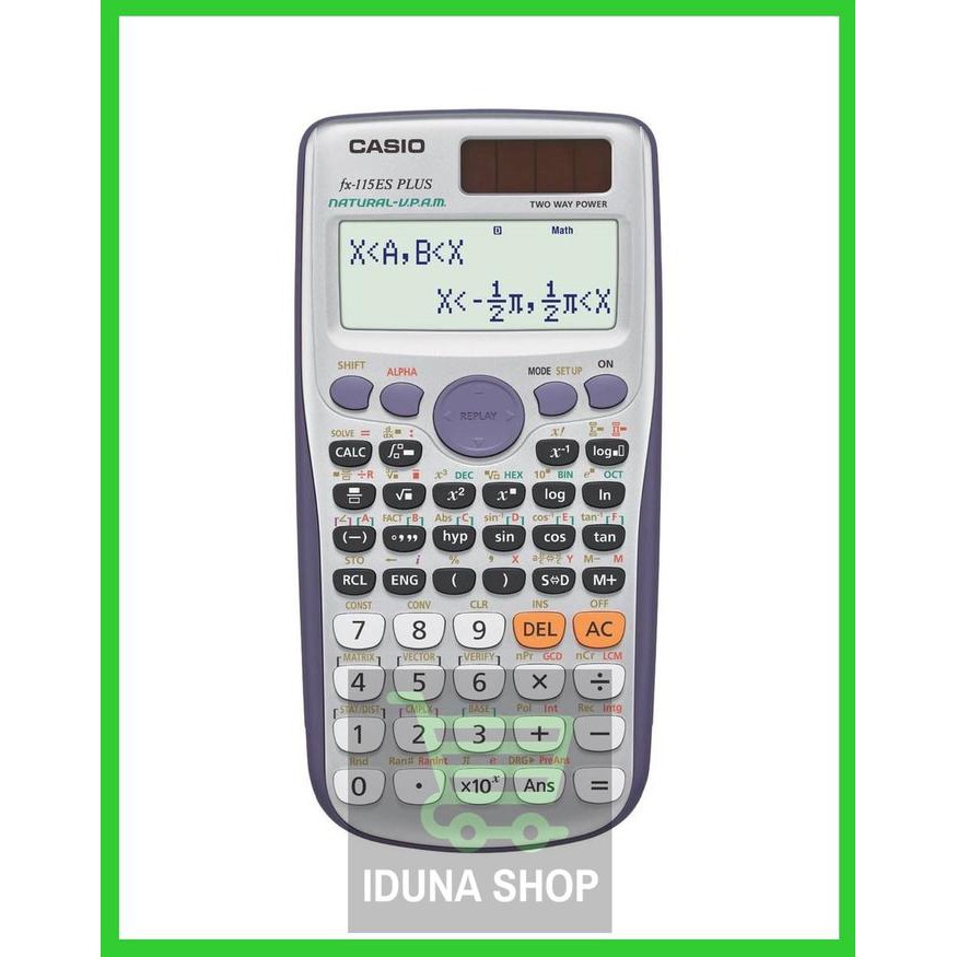 

100% ORIGINAL Kalkulator Scientific CASIO FX-991ID Plus / Calculator