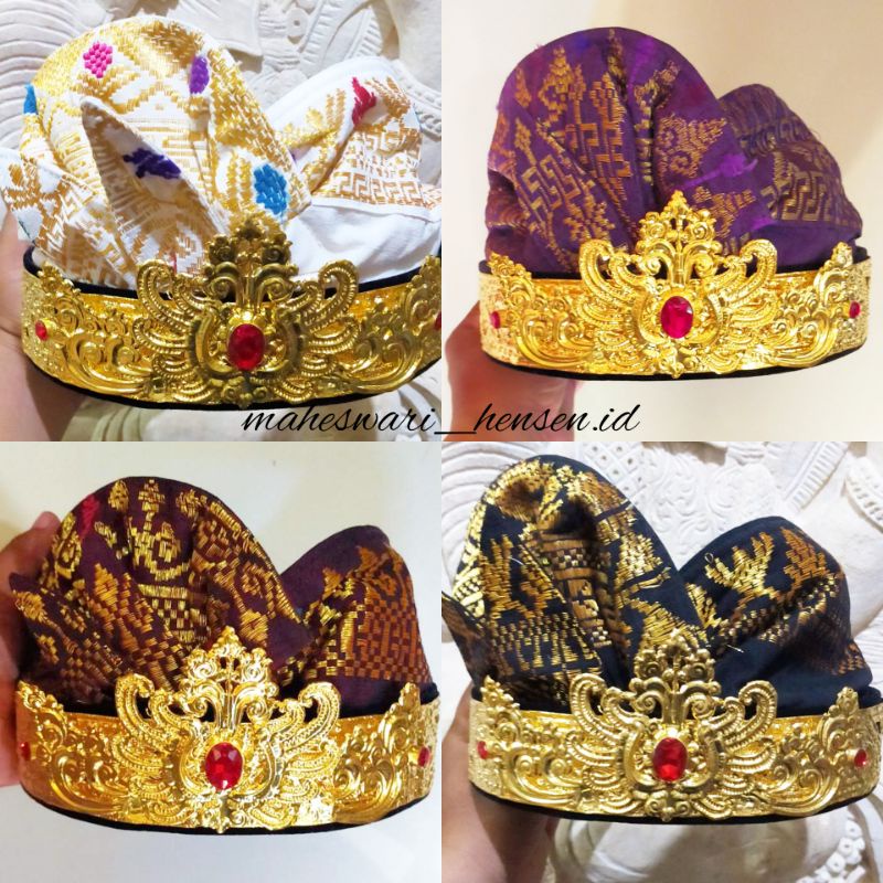 Blengker + udeng Songket Asli Bali # pengantin bali