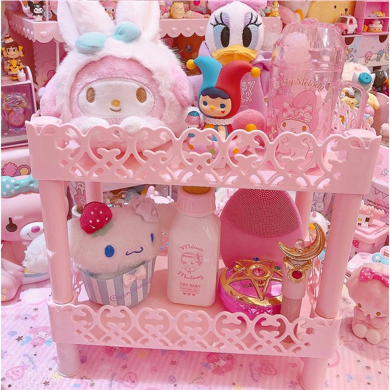 YASMITESTUFF | RAK SUSUN PLASTIK HELLO KITTY DORAEMON MELODY