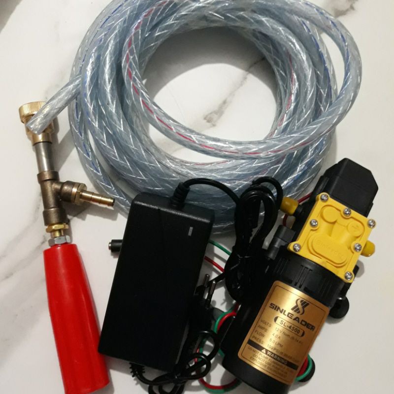 pompa steam motor & mobil jet cleaner irit listrik dan air sinleader