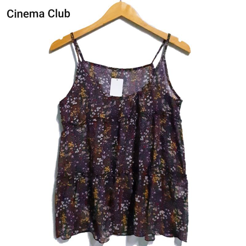 Tanktop Wanita Cinema Club Baju Atasan Import Termurah